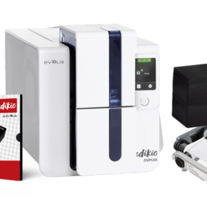 Evolis Edikio Duplex, beidseitig, 12 Punkte/mm (300dpi), USB, Ethernet, Kit (USB)